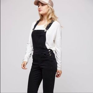 Call Me Jane Black Overalls